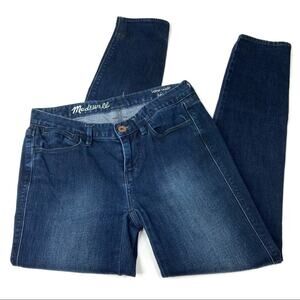 3/$30 Madewell | Skinny Skinny Ankle Dark Wash Jeans 25